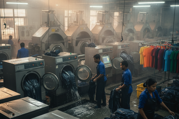 Inside the Washing Process of Bangladesh’s Garment Factories